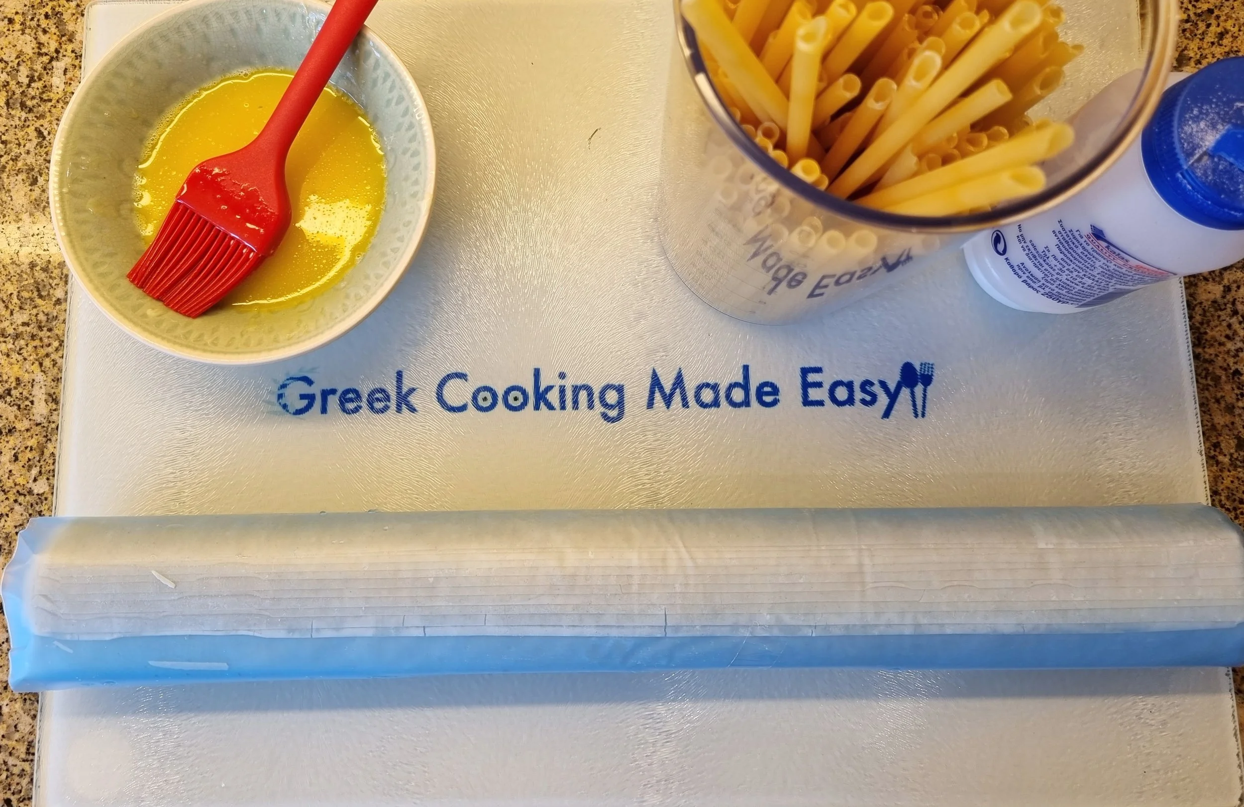 Greek Baked Pasta aka Pastitsio in phyllo pastry from Ioannina — Greek