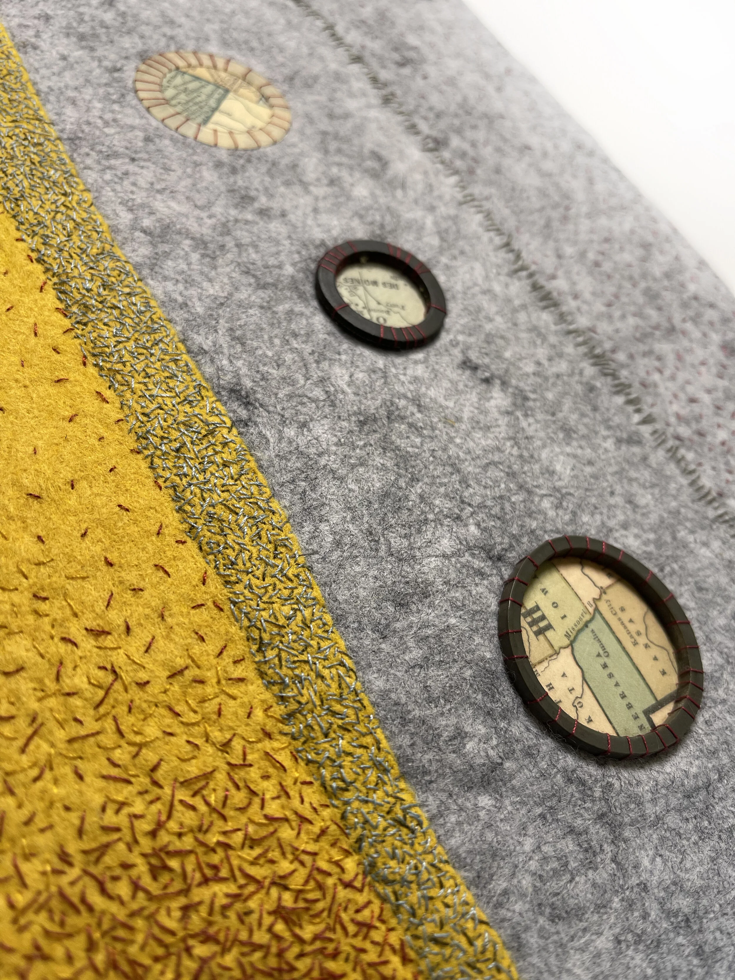 Felt & Found Objects — Emily Felderman Textiles