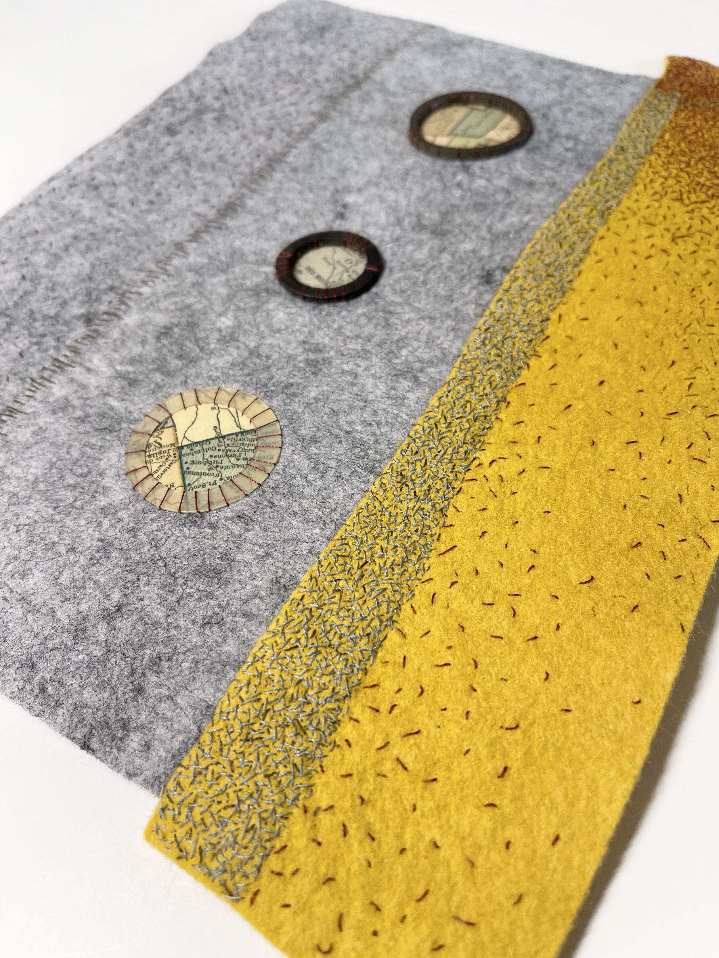 Felt & Found Objects — Emily Felderman Textiles