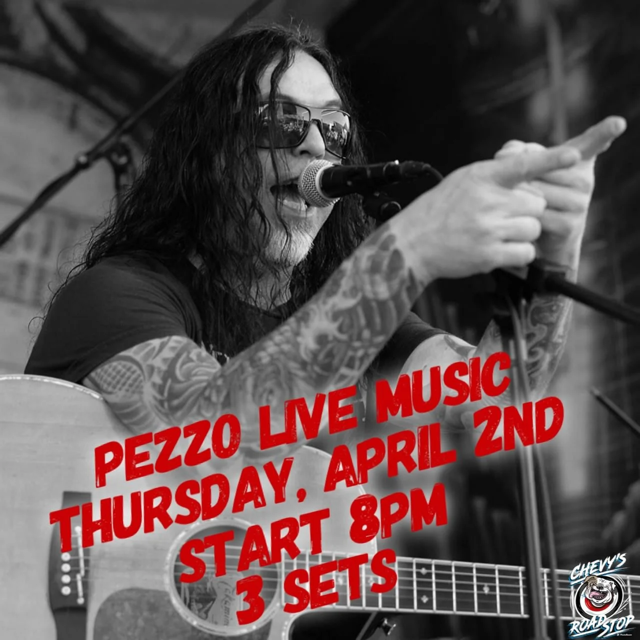 Time for some live music again! Welcome back @pezzolane 🤘🏻