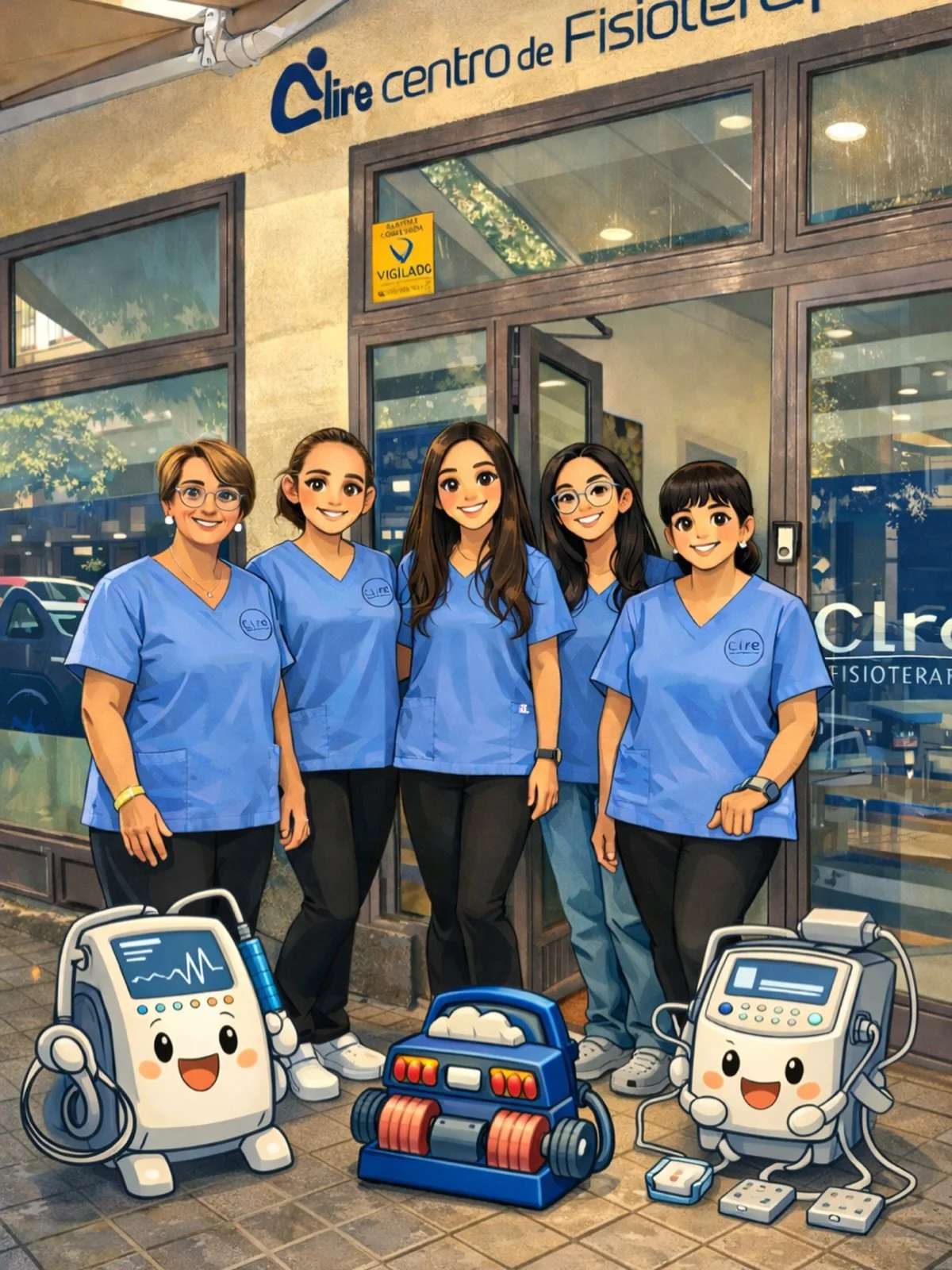 Seg&uacute;n la IA&hellip; 
&iexcl;As&iacute; se ve el equipo de Clire Fisioterapia! 😜👋🏻