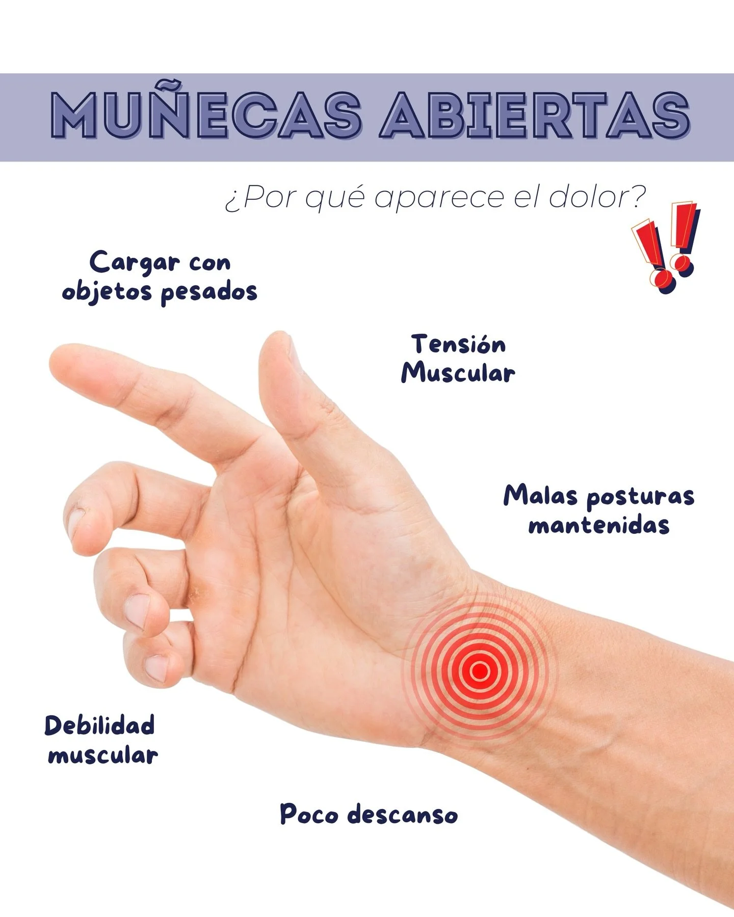 Movimientos repetitivos, sobrecargas, malas posturas o incluso el estr&eacute;s pueden estar detr&aacute;s de estas molestias&hellip;

📍En Clire Fisioterapia ofrecemos: 

✔️ Diagn&oacute;stico individualizado
✔️ Tratamiento adaptado a ti
✔️ Recupera