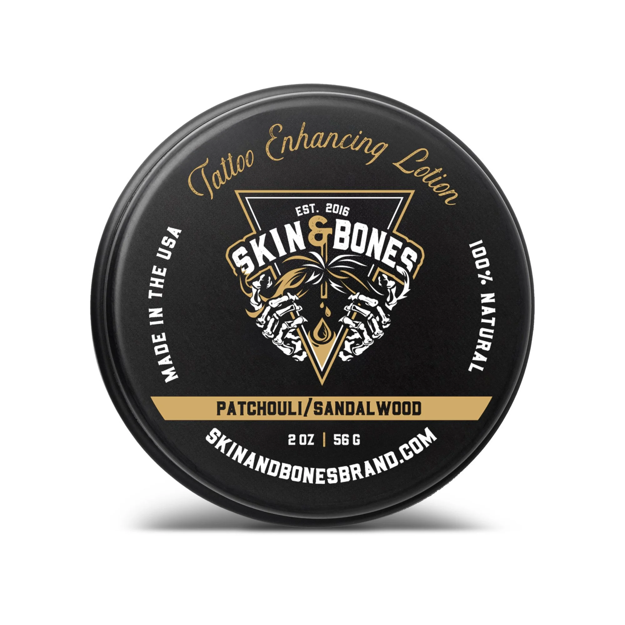 Patchouli Sandalwood Tattoo Enhancing Lotion