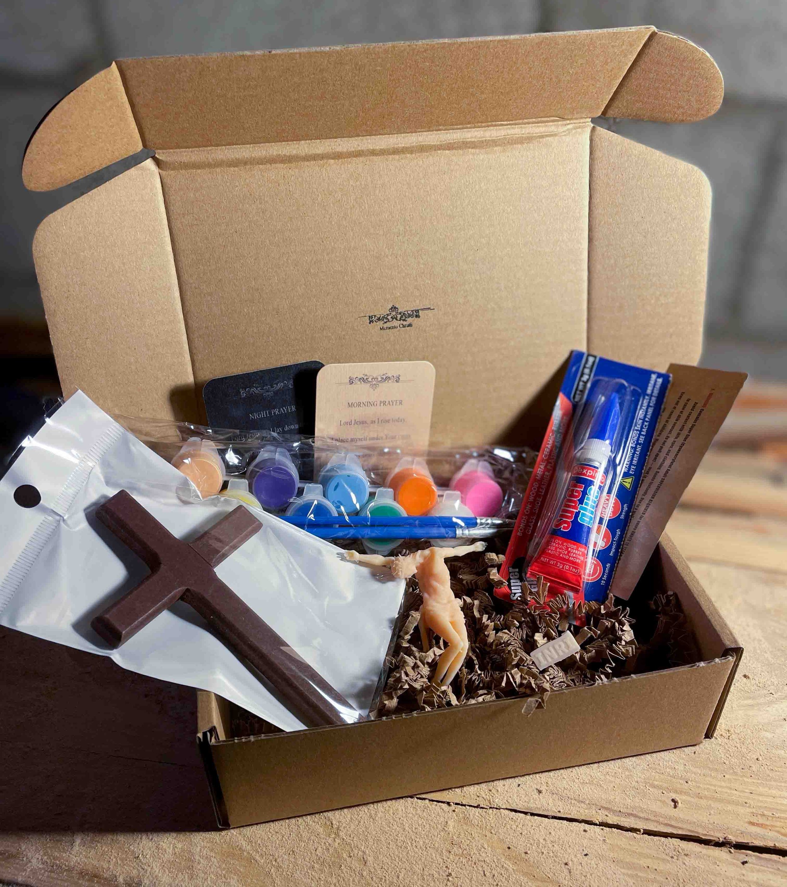 DIY Crucifix Kit (4" Cross)