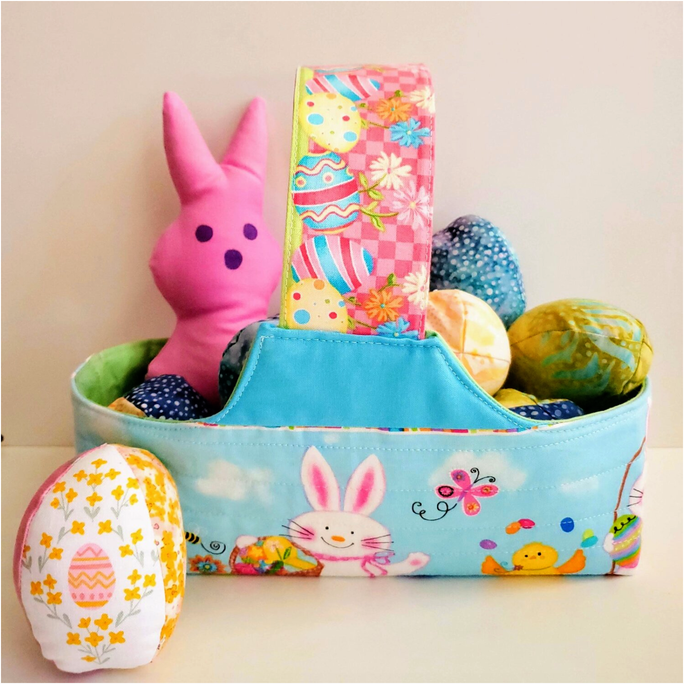 Diy Fabric Easter Basket Cotton Cuts