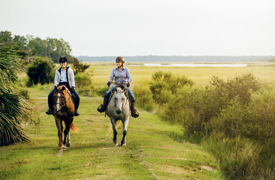 Explore Brays Island’s 60 Miles of Equestrian Trails