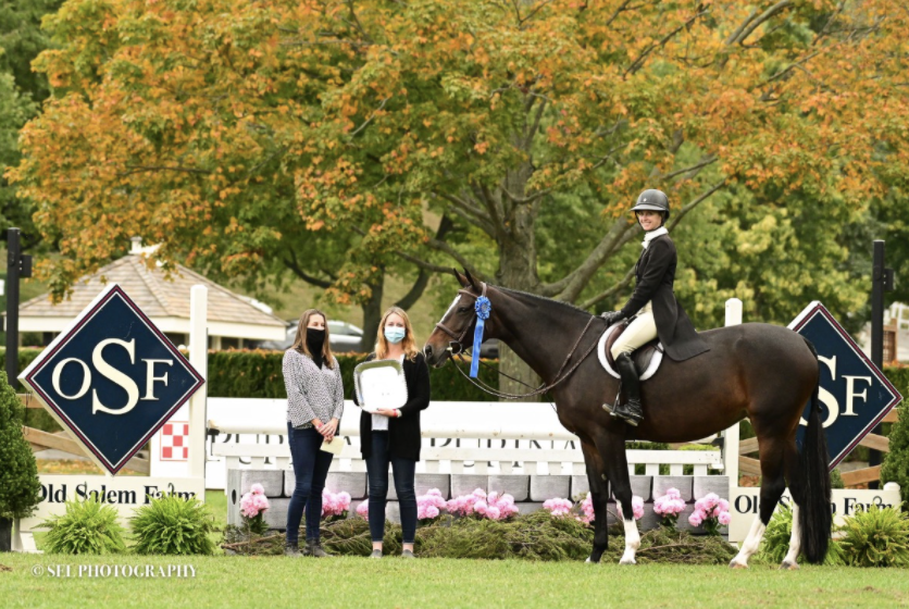 Hannah Isop and Zalandra Produce Top Effort in $5,000 Old Salem Farm Hunter Derby
