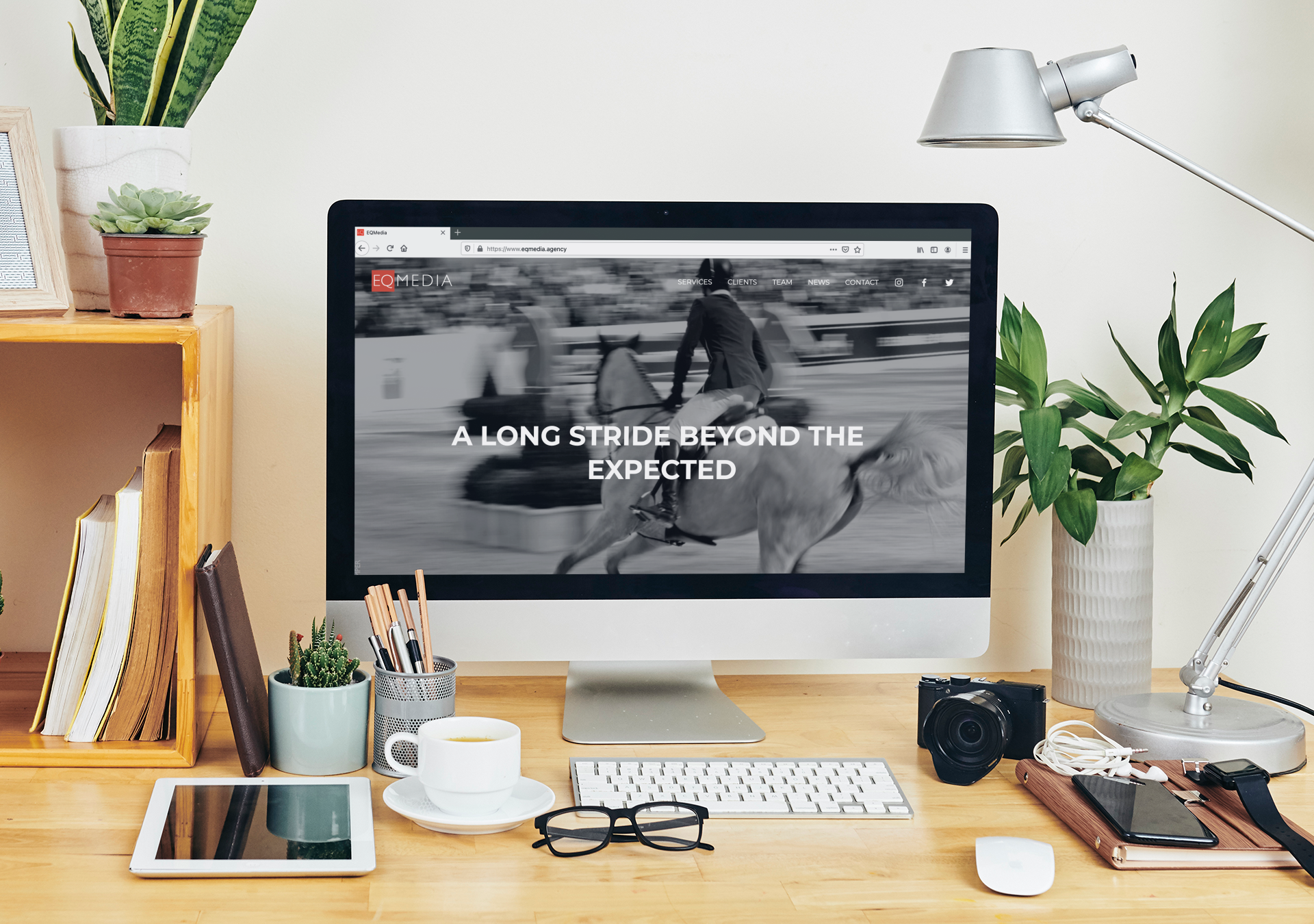 EQ Media Launches Fresh New Website Design