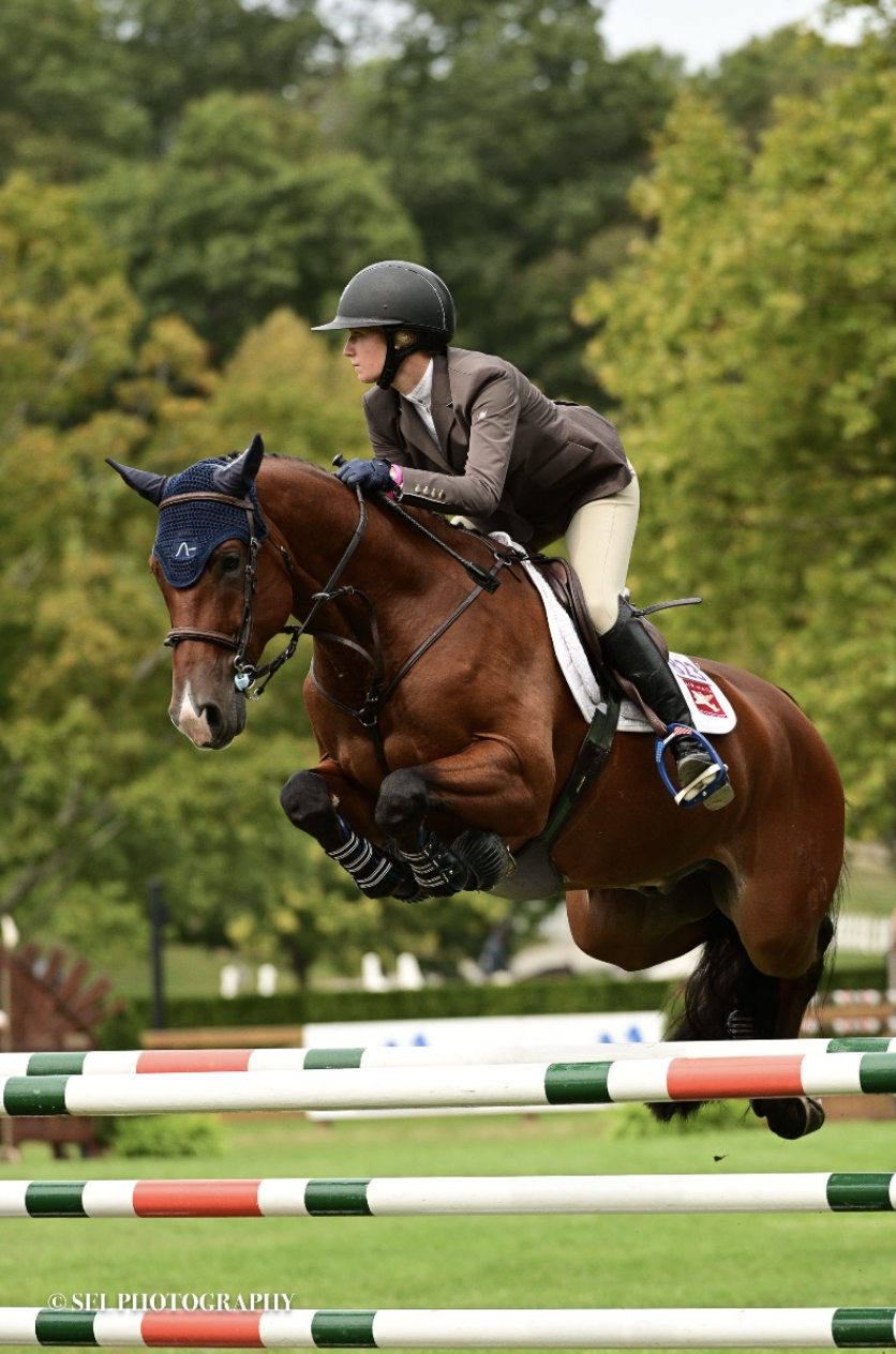Lillie Keenan and Stakki 6 Win the $1,000 1.30m Open Jumper Stake During Second Week of Old Salem Fall Series