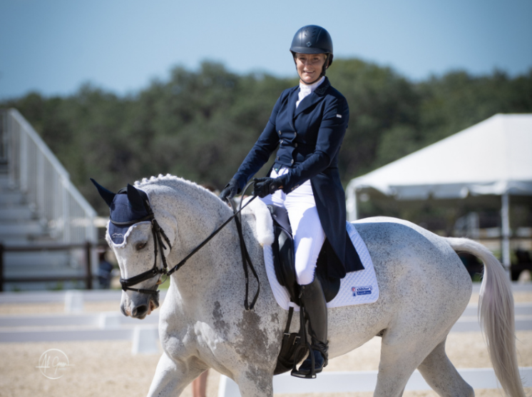 Sara Kozumplik-Murphy Takes the CCI4*S Lead After Dressage