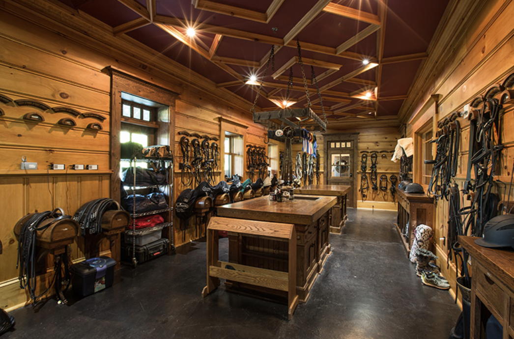 Next-Level Custom Tack Rooms