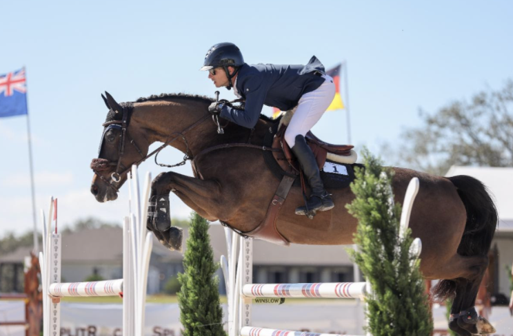 Mark Bluman and Marilyn Nab the $100,000 1.45m FEI Grand Prix at Split Rock Sarasota CSI2*, Hosted by TerraNova Equestrian Center