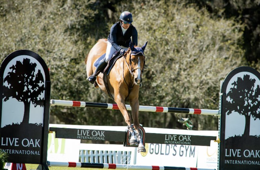 Brooke Kemper and Rocket J Squirrel Top the Podium in the Classic Champions CSI1* Welcome at Live Oak International