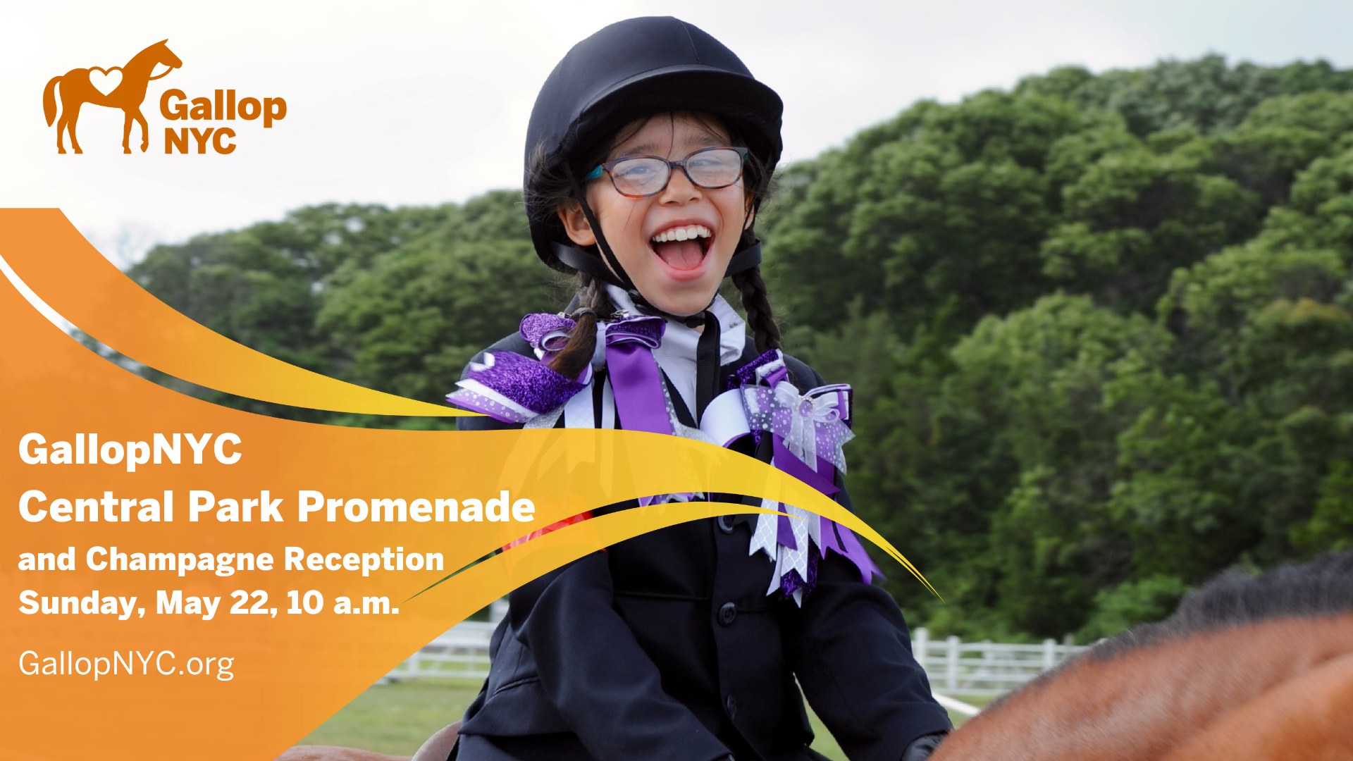 New York City's Premier Equestrian Therapeutic Program's Riders to Promenade Through Central Park