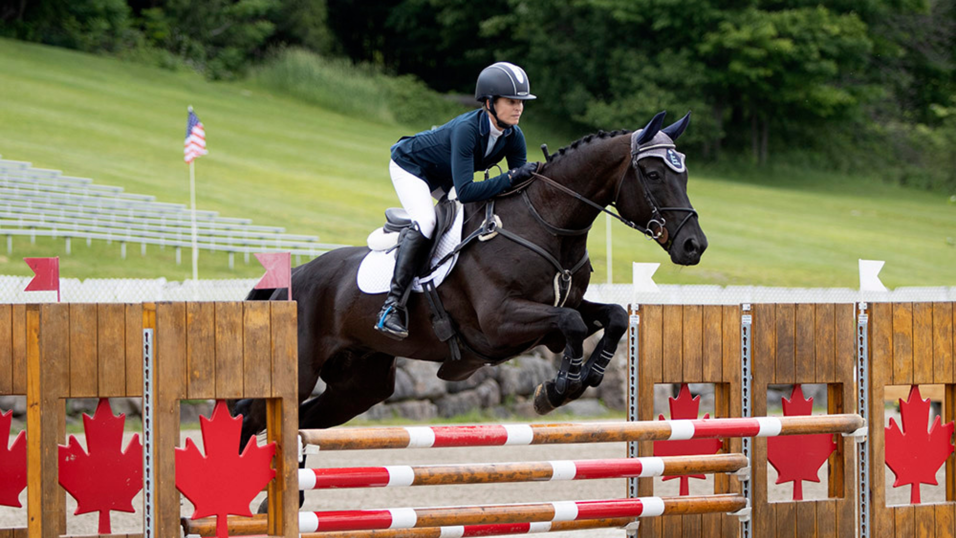 Gallagher's Water Sponsored Rider Valerie Pride Wins Bromont 4*-S