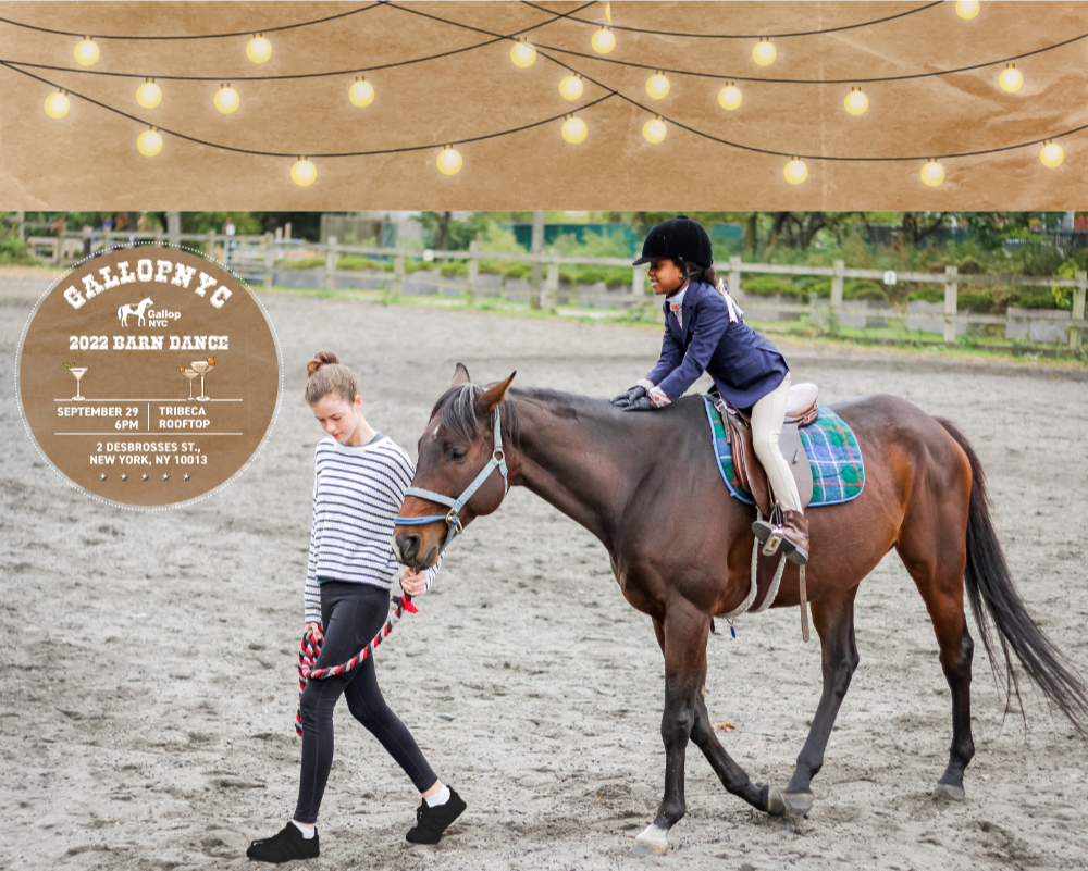 Proceeds from the Barn Dance's Live Auction to Support GallopNYC