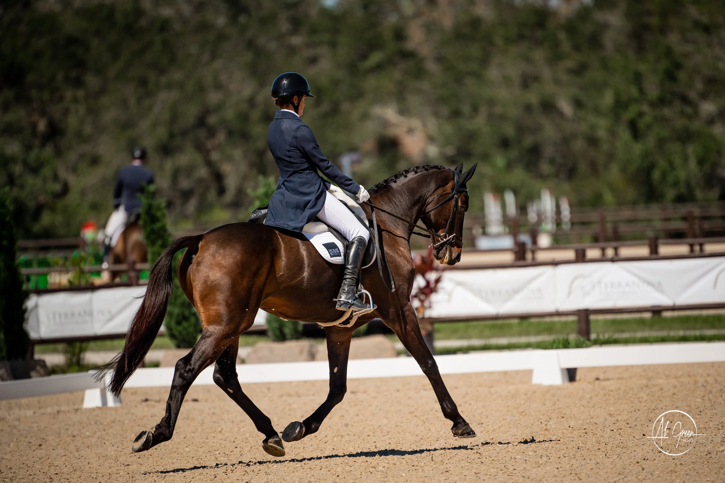 Lucienne Bellissimo Takes the Lead after Dressage at The Event at TerraNova CCI4*-S