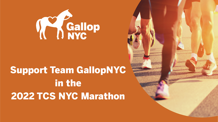 Support Team GallopNYC in the 2022 TCS New York City Marathon