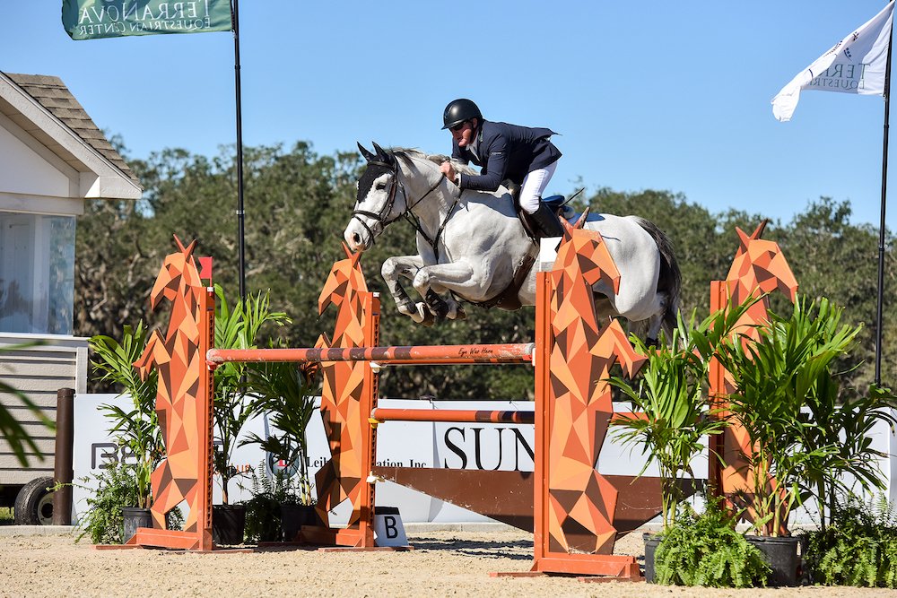 Scott Keach &amp; Wild Thing Take Top Call in $50,000 Grand Prix of Sarasota Hosted at TerraNova Equestrian Center