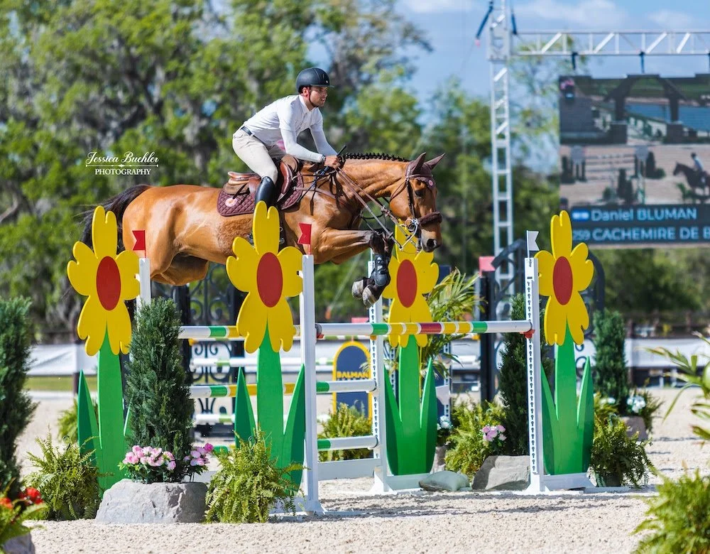 Daniel Bluman and Cachemire De Braize Ride to the Win in the $10,000 FEI 2* 1.40m Welcome Speed at TerraNova Equestrian Center