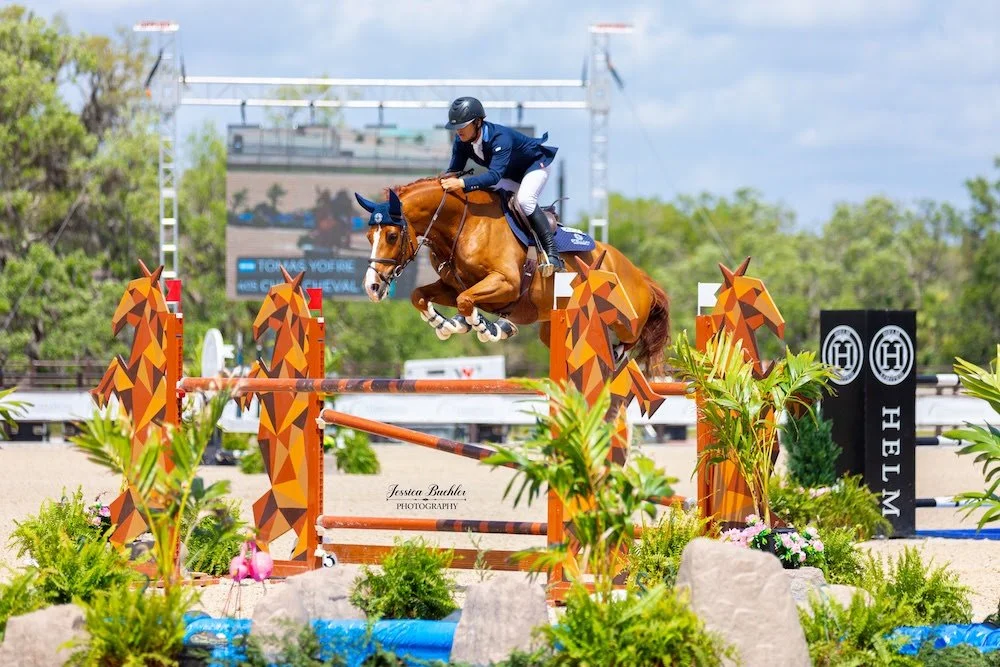 Tomas Yofre and Cher Cheval Best the Field to Win the $77,300 The Estates at TerraNova FEI 2* 1.45m Grand Prix at TerraNova Equestrian Center