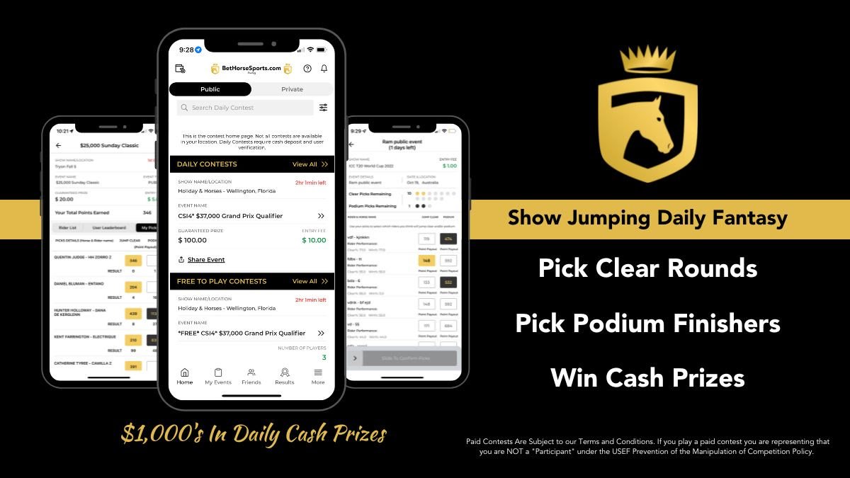 Join the Show Jumping Revolution! Pick Your Favorite Riders to Jump Clear for the CSI5* Rolex Grand Prix