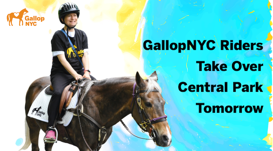 GallopNYC Riders Take Over Central Park Tomorrow!