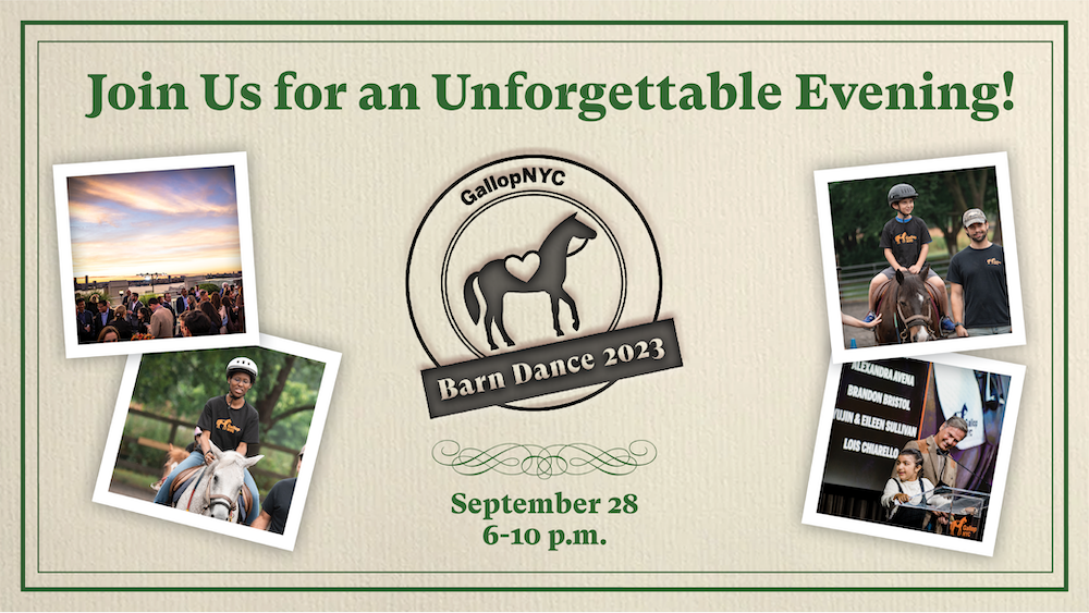 Join Us for an Unforgettable Evening - Get Your Tickets to GallopNYC’s Barn Dance Today!