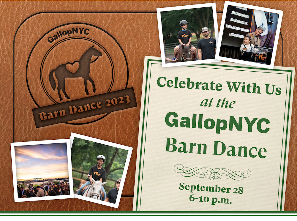 Celebrate With Us at GallopNYC’s Barn Dance