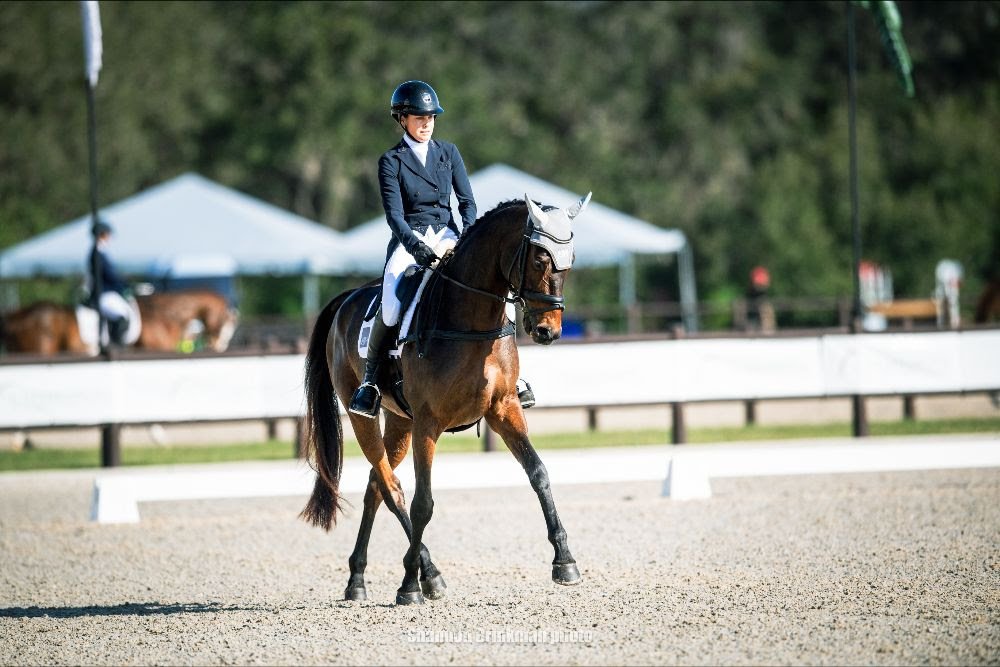 Lucienne Bellissimo (GBR) and Tremanton Lead after Dressage in The Galati Yacht Sales CCI4*-L, presented by Insurance Office of America