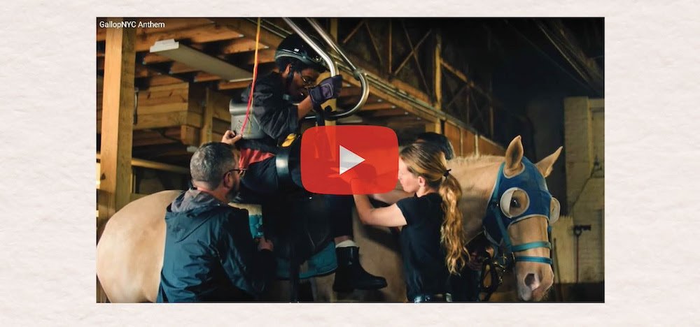 Heartfelt GallopNYC Video Anthem Now Live
