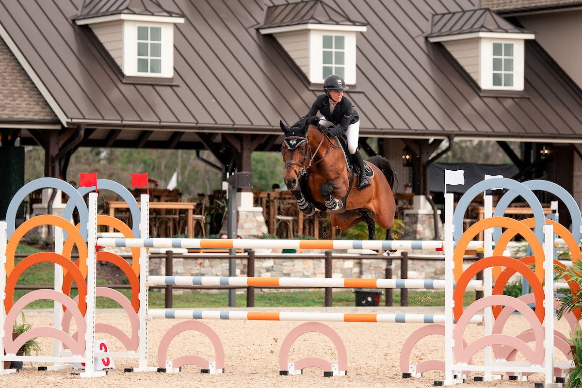 Amanda Derbyshire and Otto BH Gallop to the Win in $32,000 The Estates at TerraNova FEI 1.45m Welcome Speed