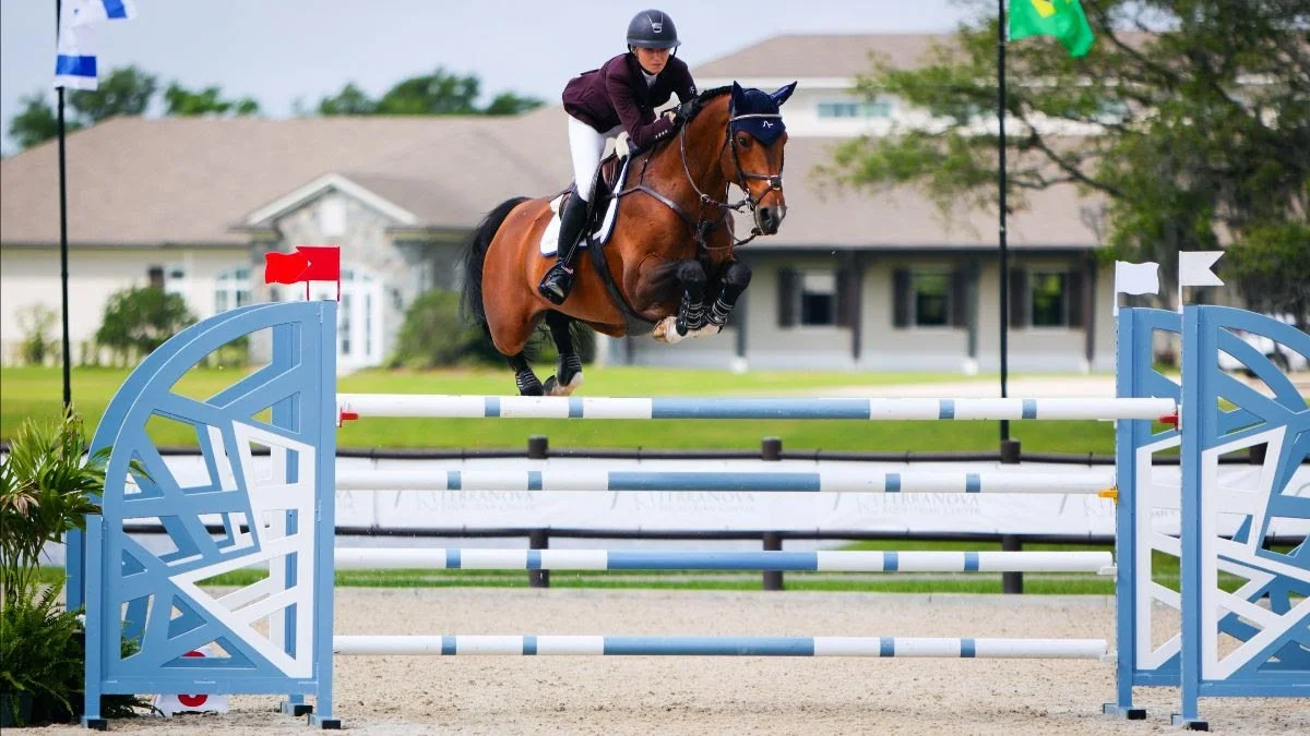 Lillie Keenan and Kick On Kick Off Their First Win in the $65,000 The Estates at TerraNova FEI 1.45m Grand Prix