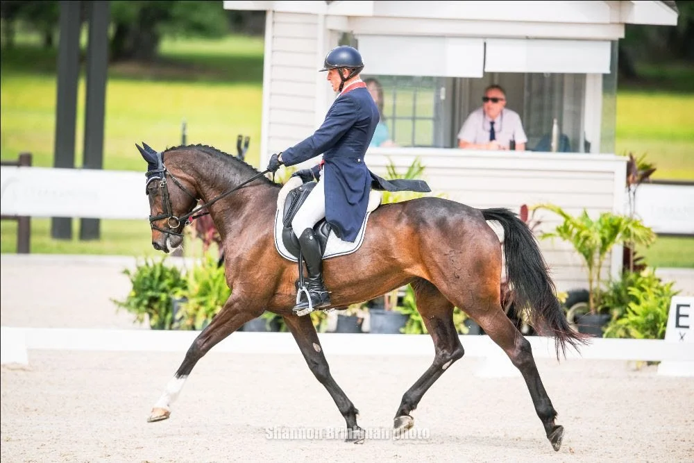 Olympian Leslie Law Seizes the Lead After Dressage in the Galati Yacht Sales CCI4*-S At The Event at TerraNova, Presented by B&amp;D Builders