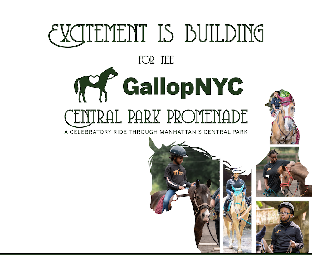 Only 29 Days Left Until the GallopNYC Central Park Promenade!