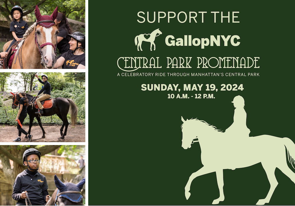 Support the GallopNYC 2024 Central Park Promenade