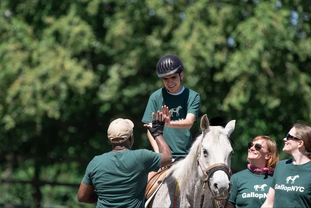 Metropolitan Equestrian Partners with GallopNYC to Empower Riders of All Abilities