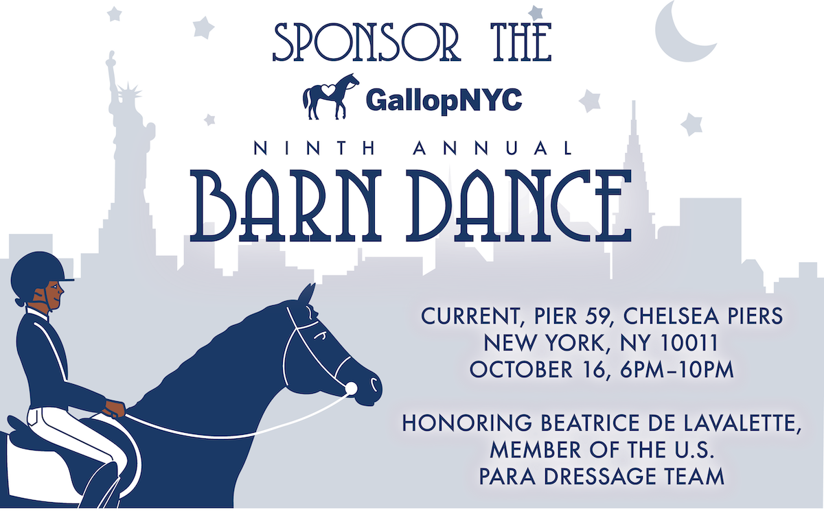 GallopNYC’s Barn Dance - Sponsorship Opportunities