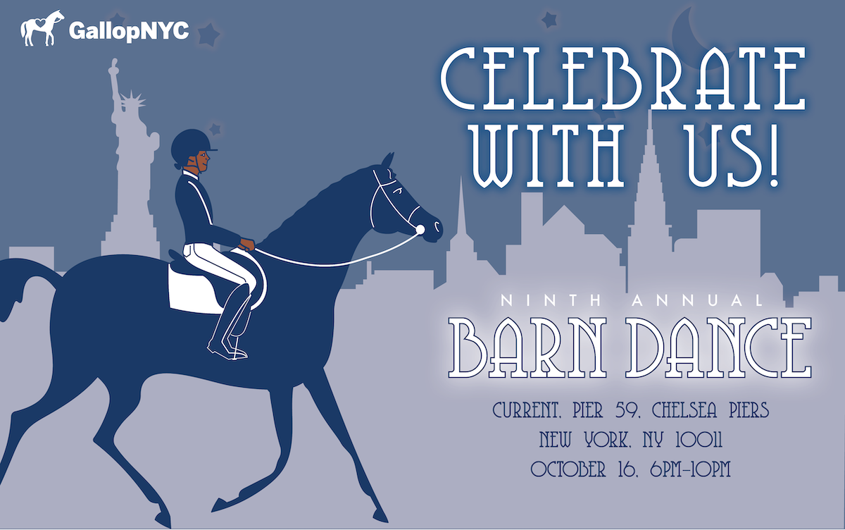 Celebrate With Us at GallopNYC’s Barn Dance