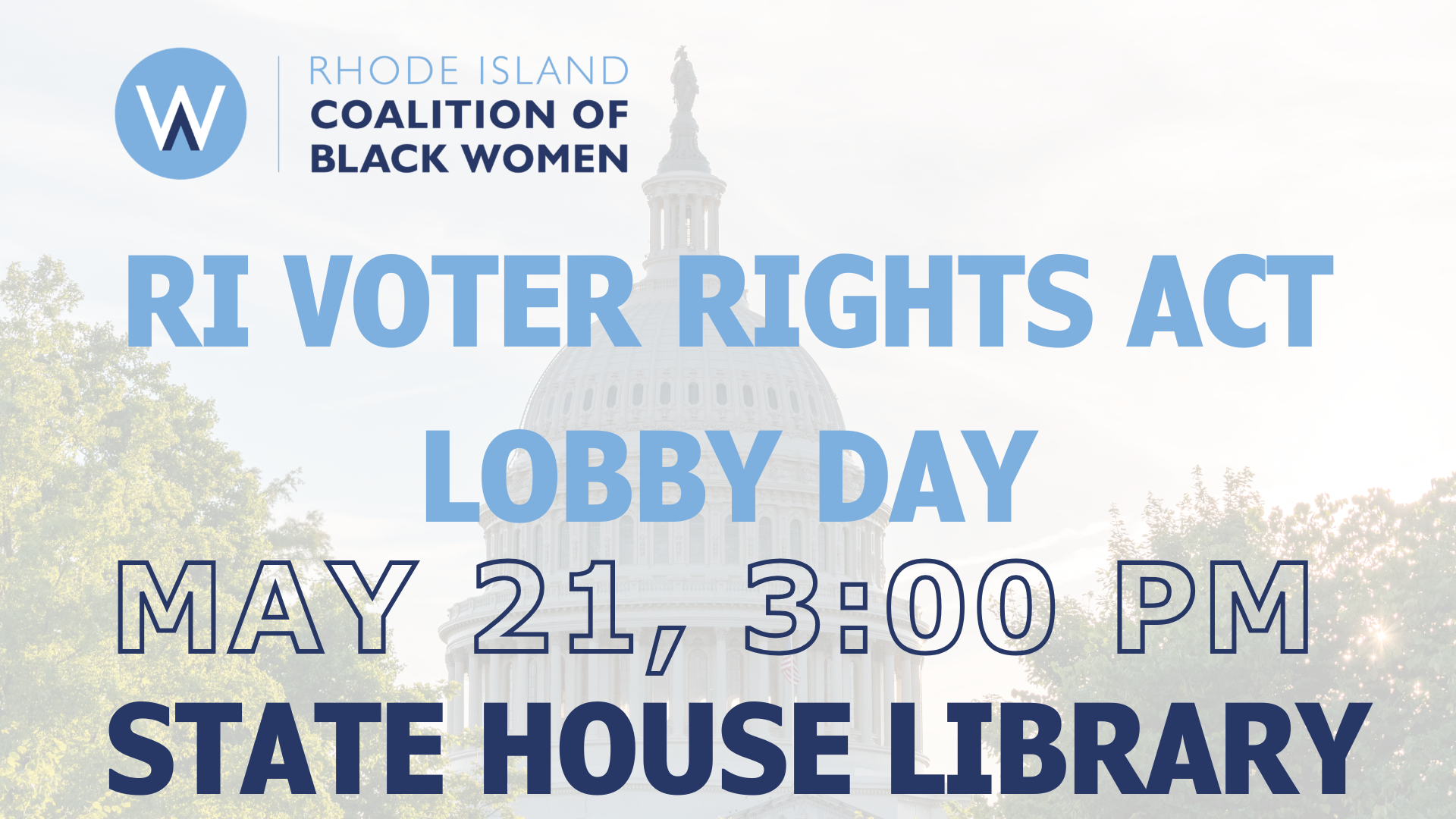 Lobby Day - RI Voter Rights Act