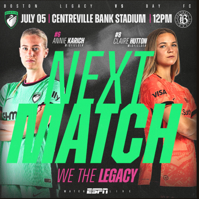 RICBW x Boston Legacy FC