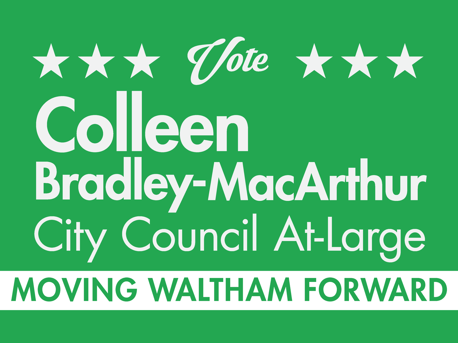 Colleen for Waltham
