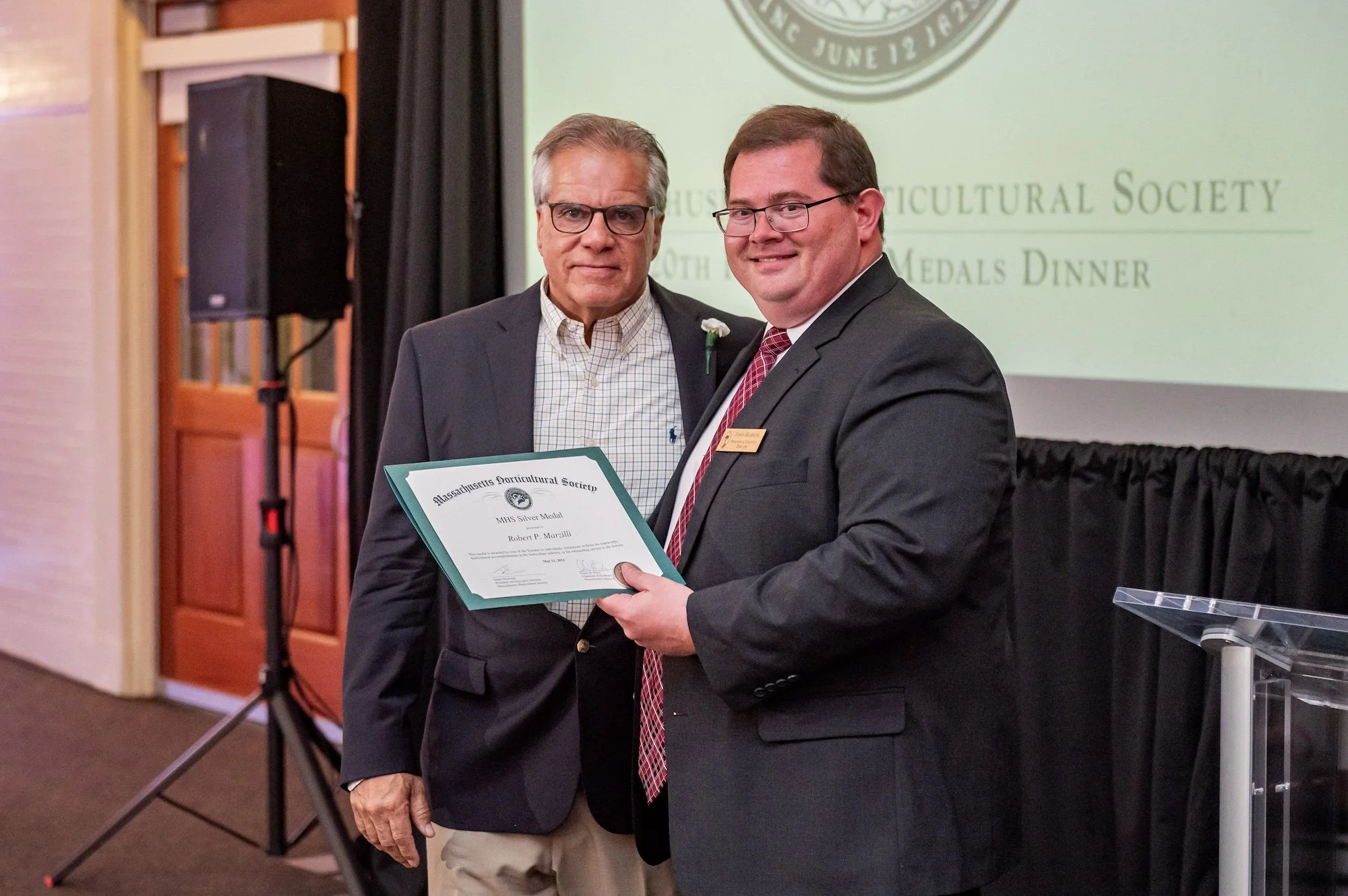 Celebrating Excellence: Bob Marzilli Awarded the Massachusetts Horticultural Society Silver Medal