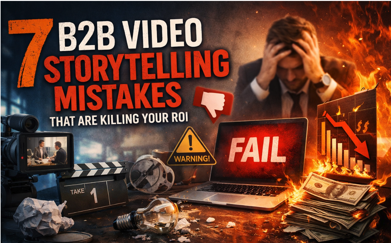 7 B2B Video Storytelling Mistakes That Are Killing Your ROI.