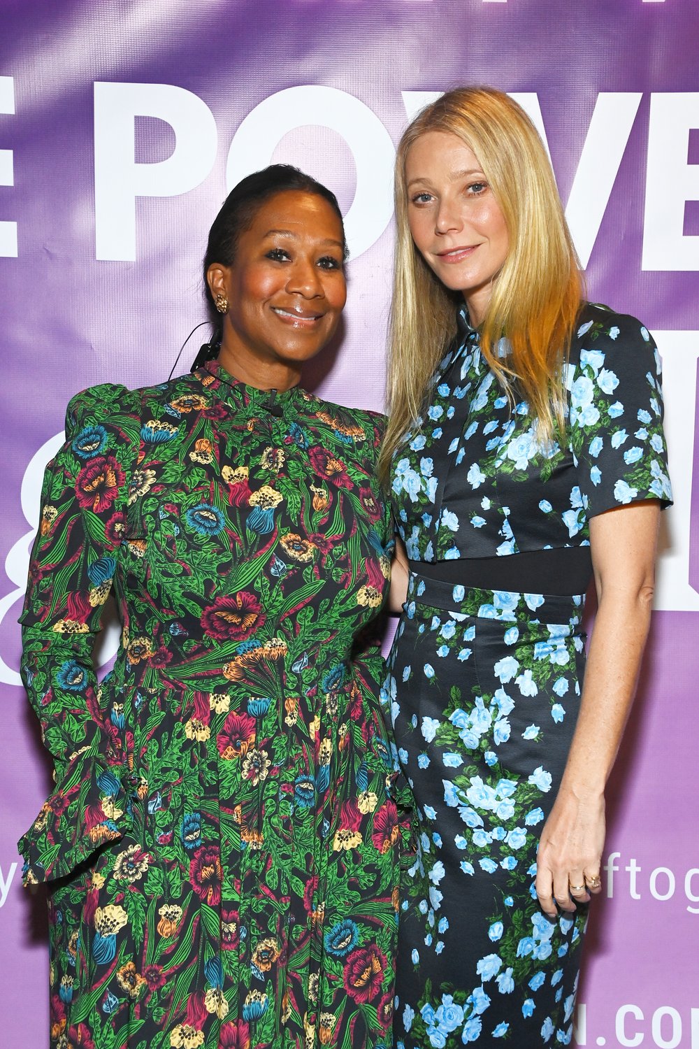   The Honorable Nicole Avant and Gwyneth Paltrow engaged in a fireside chat for Visionary Women’s International Day of Women summit  