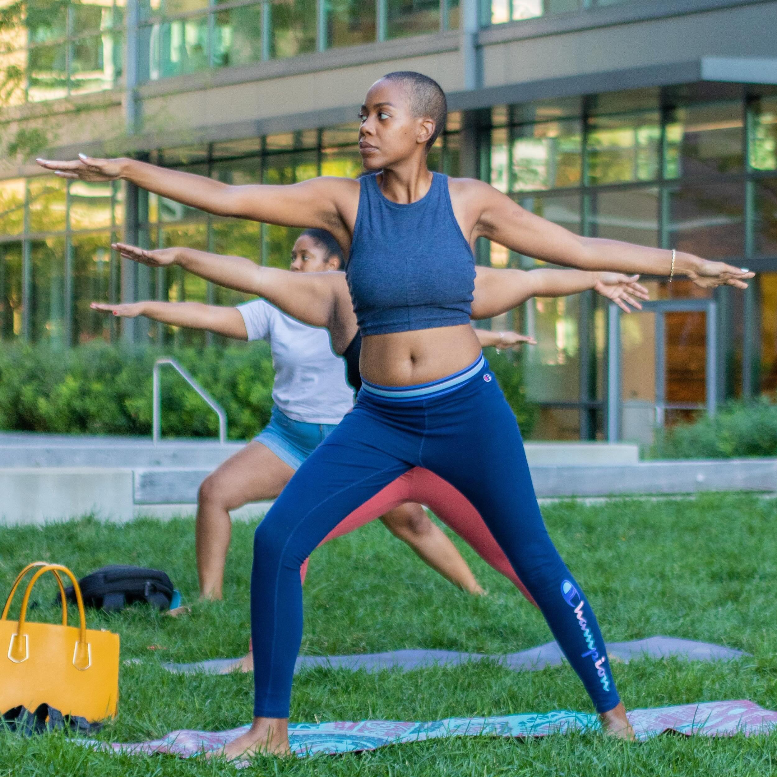 Head outside for @waterfrontwellnessbmore on the Central Plaza 💪. Get moving with this FREE weekly fitness series every Tuesday through Thursday starting TODAY at Harbor Point!

Tues 5:30- Strong on the Lawn with @ceiriousgoals 
Wed 5:30- Pilates wi