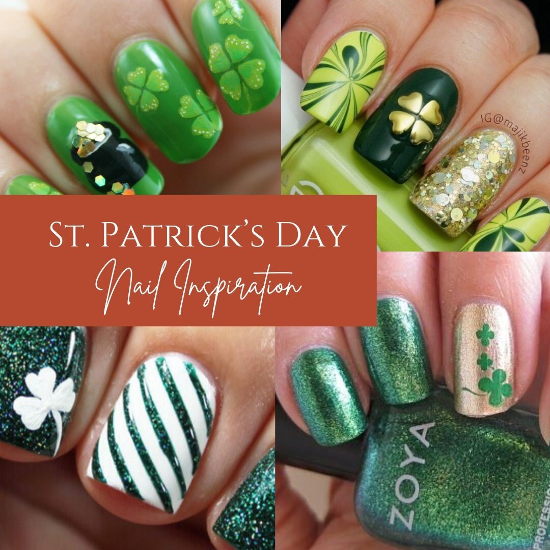 Whether you want to showcase your Irish pride or better your chances of harnessing some Irish luck, consider rocking the green on your nails this St. Patrick&rsquo;s Day.  You can play it cool and classy with a simple shade of green or fun and flashy