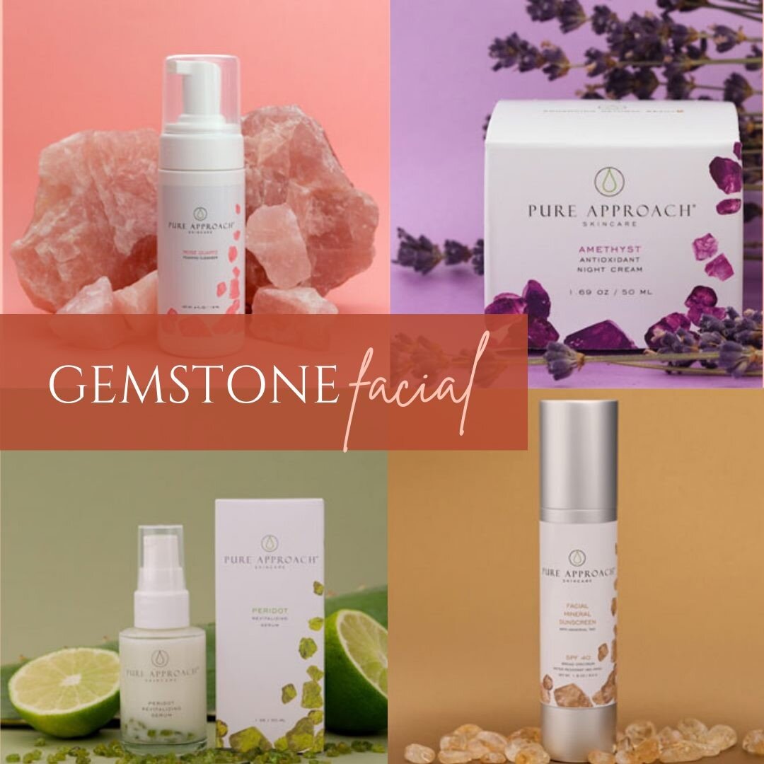 Treat yourself to a Gemstone Facial!

Yes, Ladies! Opulent rejuvenation and pure relaxation have finally formed a joyful union.

You admire the beauty of precious gemstones, wear them and possibly even covet them.  Now, you can be the first among you