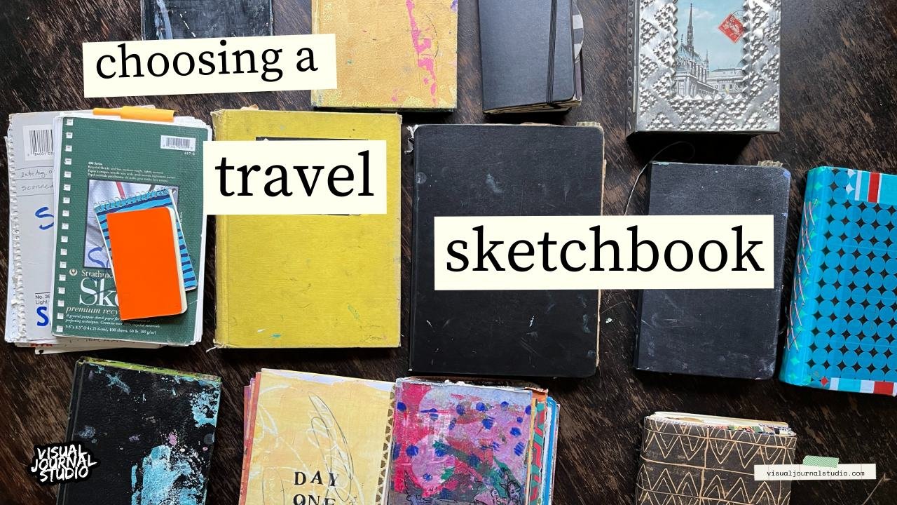 How to Make your own Easy Sketchbooks! mini Travel sketchbooks or  notebooks. 