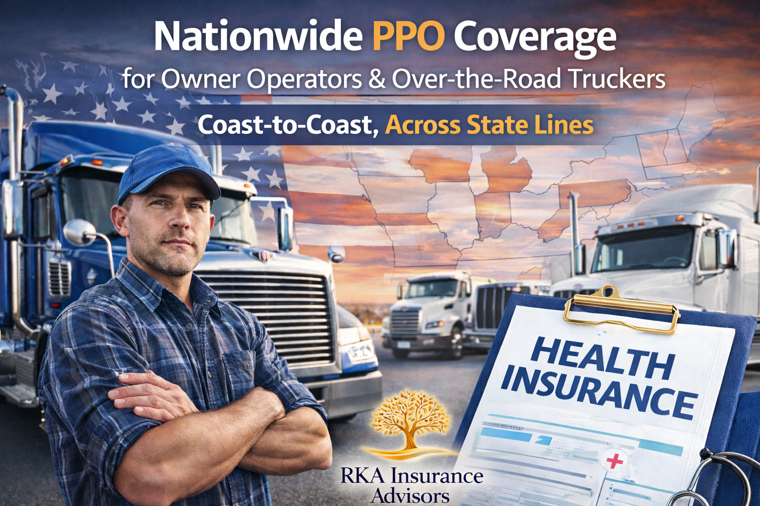 Truckers Health Insurance 2026: Owner-Operators &amp; CDL Drivers Guide | RKA